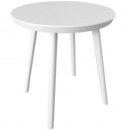 Garden Table 393-125-001 50x52cm White WHITE