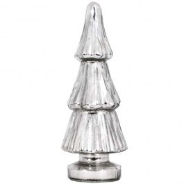 Christmas Tree 964-225-001 10x10x30cm Silver SILVER