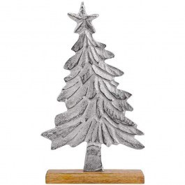 Christmas Tree 964-225-023 24x6x41cm Silver SILVER