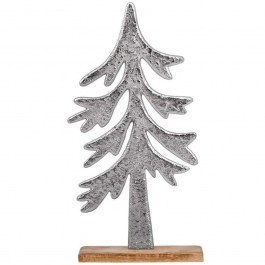 Christmas Tree 964-225-026 19x7x40cm Silver SILVER