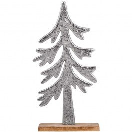 Christmas Tree 964-225-027 24x8x51cm Silver SILVER