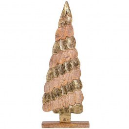 Christmas Tree 964-225-016 23x8x72cm Natural-Gold NATURAL-GOLD