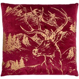 Christmas Decorative Pillow (With Stuffing) 430-225-021 Red-Gold RED-GOLD