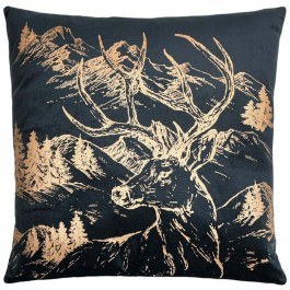 Christmas Decorative Pillow (With Stuffing) 430-225-022 Blue-Gold BLUE-GOLD