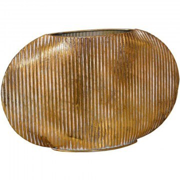 Vase 168-225-067 37x10x25cm Gold