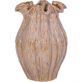Vase 0052-225-007 18x28cm Grey-Brown GREY-BROWN