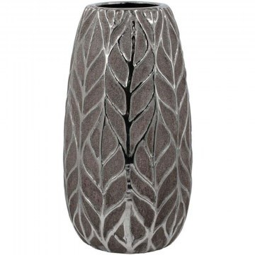 Βάζο 0024-125-173 14x25cm Silver-Grey