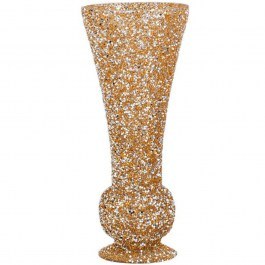 Vase Mosaic 967-225-015 15x35cm Gold GOLD