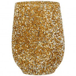 Βάζο Mosaic 967-225-007 18x25cm Gold GOLD