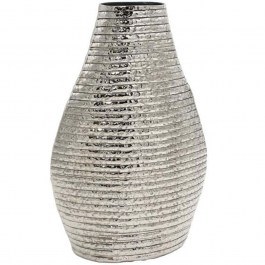 Vase 941-124-034 20x9x31cm Silver SILVER