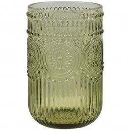 Water Glasses (Set 6Pcs) 374-225-637 8x13cm Green GREEN