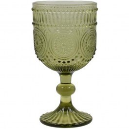 Wine Glasses Kolonata (Set 6Pcs) 374-225-634 8x15cm Green GREEN