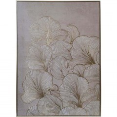 Canvas Painting 147-126-095 50x3x70cm Beige-Gold