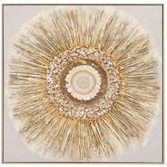 Canvas Painting 108-126-084 82x5x82cm Multi