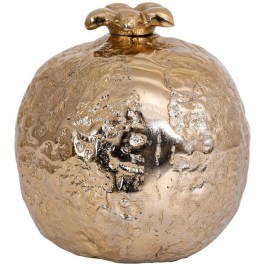 Διακοσμητικό Ρόδι 966-225-002 11x11cm Gold GOLD