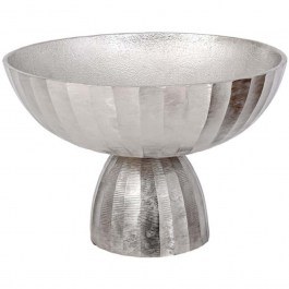 Διακοσμητικό Μπωλ 947-225-022 21x12cm Silver NICKEL