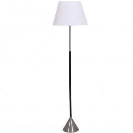 Floor Lamp 0037-125-015 35x152cm E27 60W Silver-White SILVER-WHITE