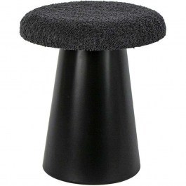 Stool 128-225-129 35x40cm Black BLACK