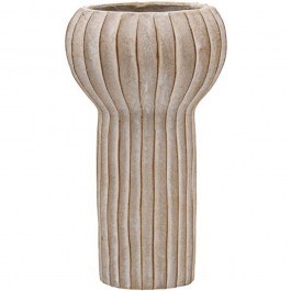 Βάζο 0053-126-005 17x28cm Beige-Grey BEIGE