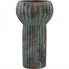 Vase 0053-126-008 23x38cm Anthracite-Green ANTHRACITE