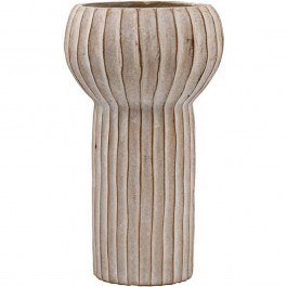 Vase 0053-126-006 23x38cm Beige-Grey BEIGE