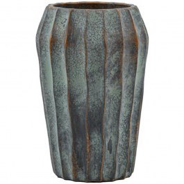 Vase 0053-126-003 15x24cm Anthracite-Green ANTHRACITE