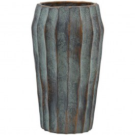 Vase 0053-126-004 18x31cm Anthracite-Green ANTHRACITE