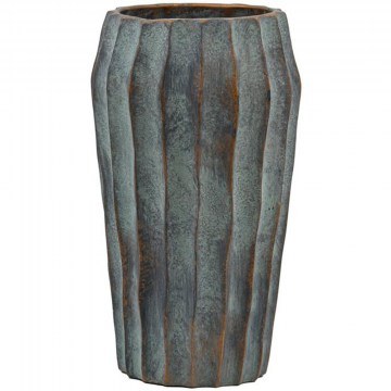 Vase 0053-126-004 18x31cm Anthracite-Green
