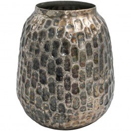 Vase 939-124-015 18x22cm Antique Silver SILVER