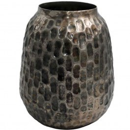 Vase 939-124-016 23x27cm Antique Silver SILVER