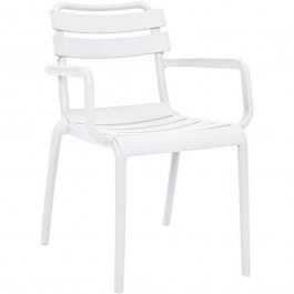 Garden Armchair Olivia 648-126-016 43x58x81cm White WHITE