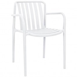Garden Armchair Sophia 648-126-010 57x58x82cm White WHITE