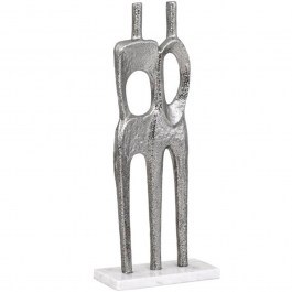 Διακοσμητικό Αγαλματίδιο Human Bodies 968-225-028 15x6x40cm Nickel NICKEL