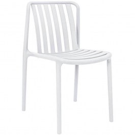 Garden Chair Sophia 648-126-007 43x58x82cm White WHITE