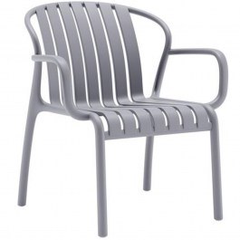 Garden Armchair Zenya 625-126-045 82x60x75cm Dark Grey DARK GREY