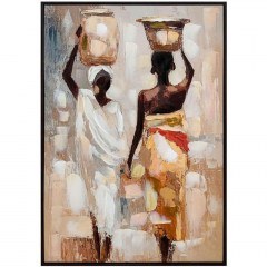 Πίνακας Καμβάς 166-126-079 60x4x90cm Multi