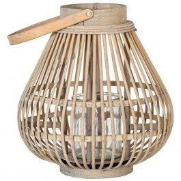 Lantern 729-125-007 30x32cm Grey GREY