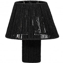Φωτιστικό Επιτραπέζιο 374-126-106 30x35cm 1xΕ27 40W Black BLACK