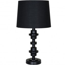 Φωτιστικό Επιτραπέζιο 035-126-132 31x57cm 1xΕ27 60W Black BLACK