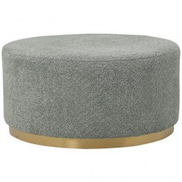 Stool 370-223-041 80x80x41cm Mint-Gold MINT