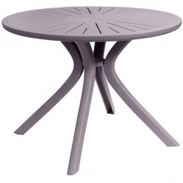 Τραπέζι Κήπου 393-126-016 100x75cm Grey GREY