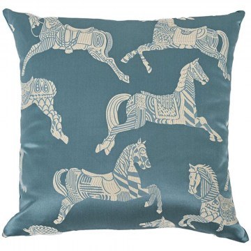 Μαξιλάρι Διακοσμητικό (Με Γέμιση) Horse Whisper 374-226-324 Blue