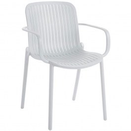 Πολυθρόνα Lole 636-126-010 58x57x82cm White WHITE