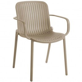 Πολυθρόνα Lole 636-126-012 58x57x82cm Khaki KHAKI