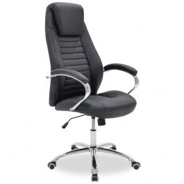 Office ArmChair Sonar With Pu Black 61X57X120-128Cm 033-000007 BLACK