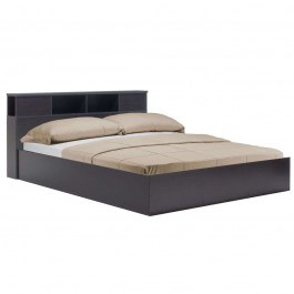Κρεβάτι Olympus (Για Στρώμα 160x200cm) 123-000036 167,5x221x84cm Wenge WENGE