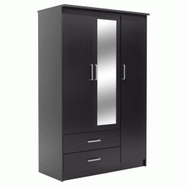 Wardrobe Olympus Wenge 120X57X183Cm 123-000045 WENGE