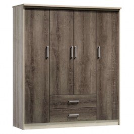 Ντουλάπα Ρούχων Olympus Castillo-Toro 159X57X183Cm 123-000023 NATURAL
