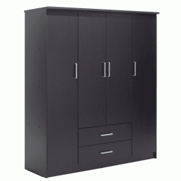 Ντουλάπα Ρούχων Olympus Wenge 159X57X183Cm 123-000046 WENGE