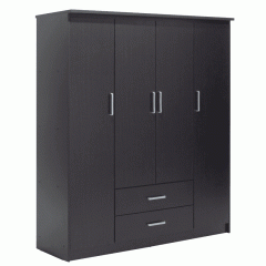 Ντουλάπα Ρούχων Olympus Wenge 159X57X183Cm 123-000046